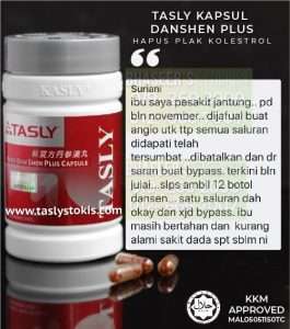 testimonial tasly danshen