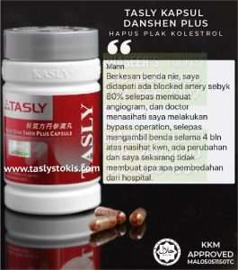 testimoni tasly danshen